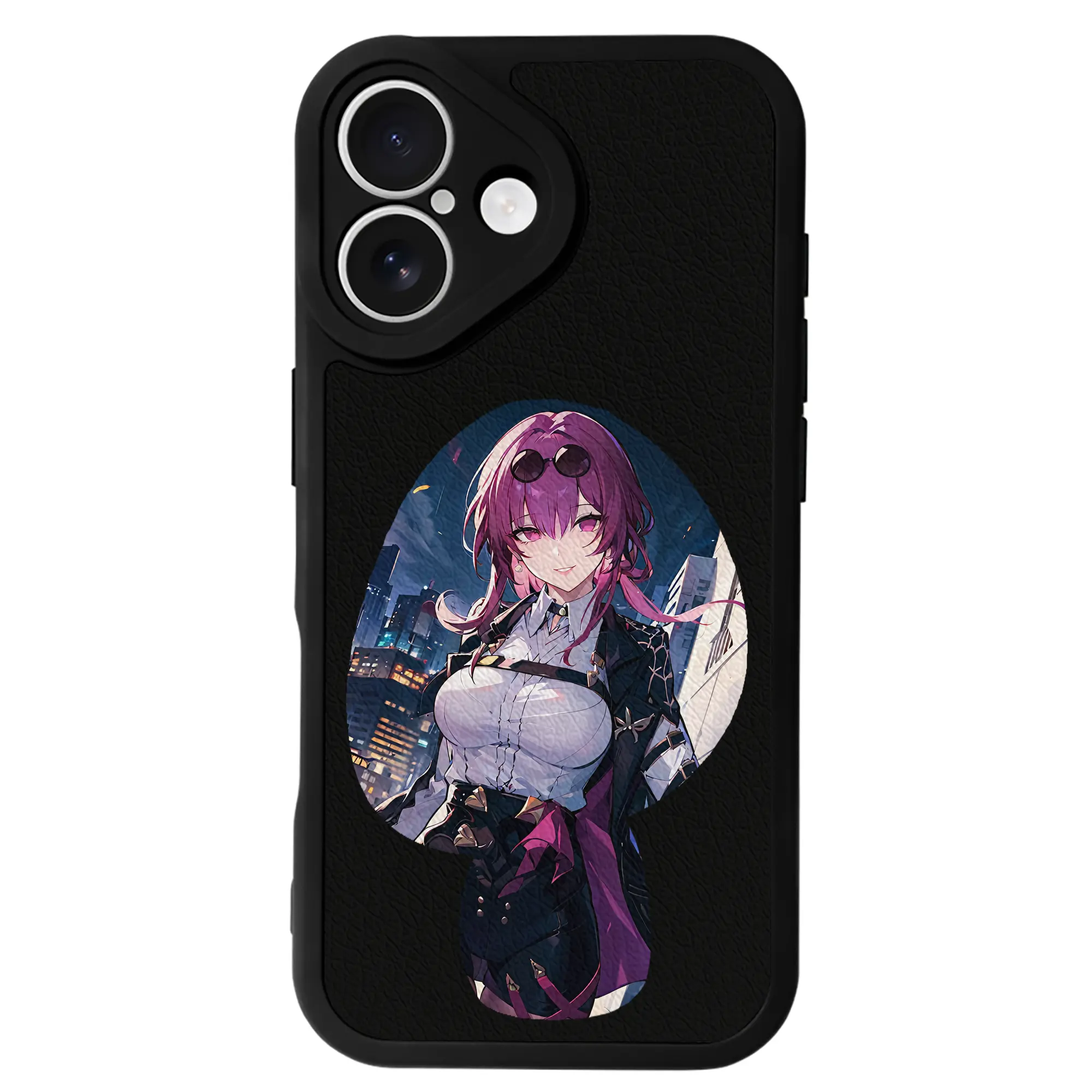 崩壊：スターレイル グッズ カフカ - IPhone 16シリーズ対応 ・ シリコンスマホケース ・ レザー調 ・ 高精度フィット ・ 耐衝撃 ・ ワイヤレス充電対応 ・ 精密カット